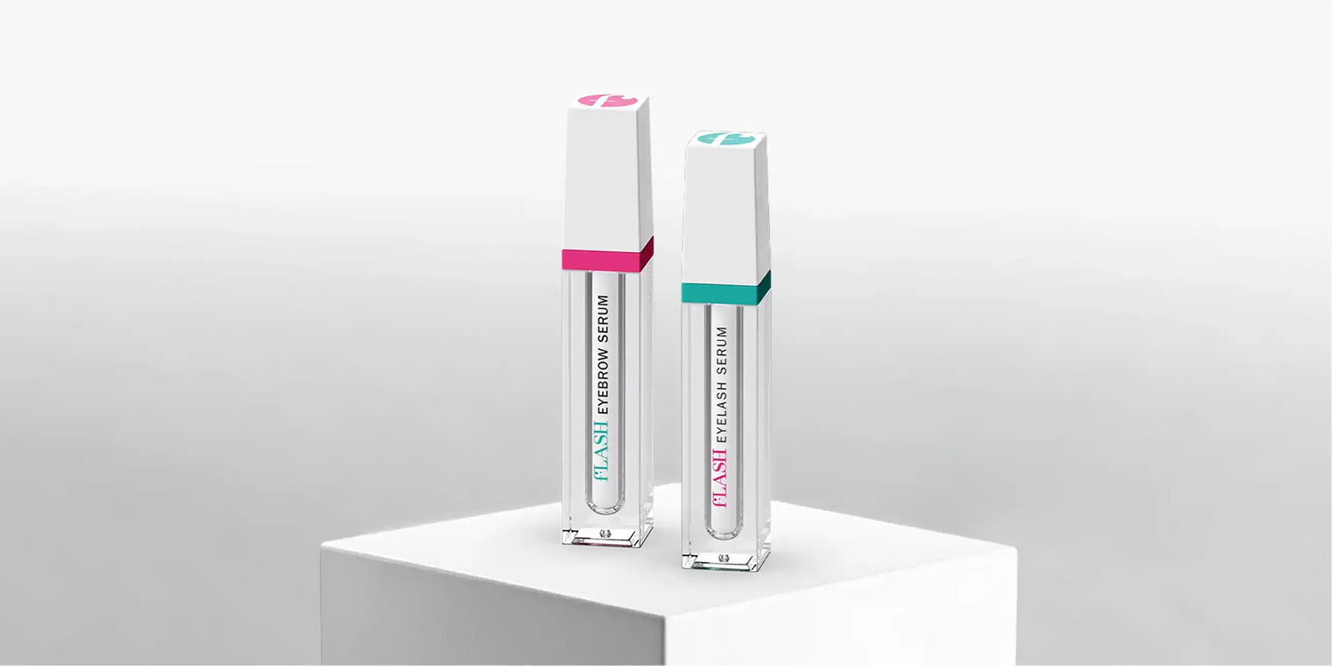 fLASH Eyelash Serum and Eyebrow Serum Bundle